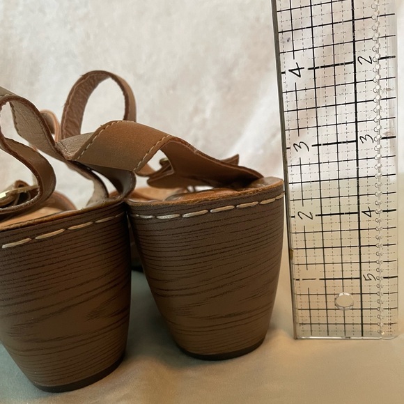 Patrizia Tan Block Heel Sandals - Picture 3 of 4